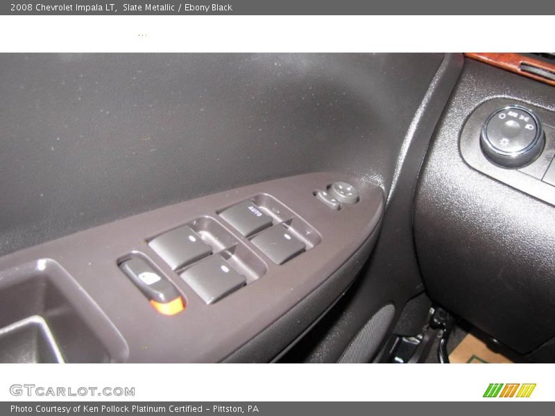 Slate Metallic / Ebony Black 2008 Chevrolet Impala LT