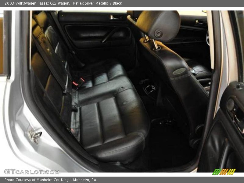 Reflex Silver Metallic / Black 2003 Volkswagen Passat GLS Wagon