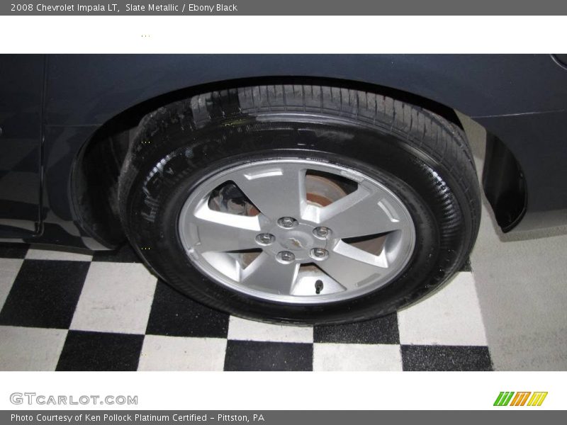 Slate Metallic / Ebony Black 2008 Chevrolet Impala LT