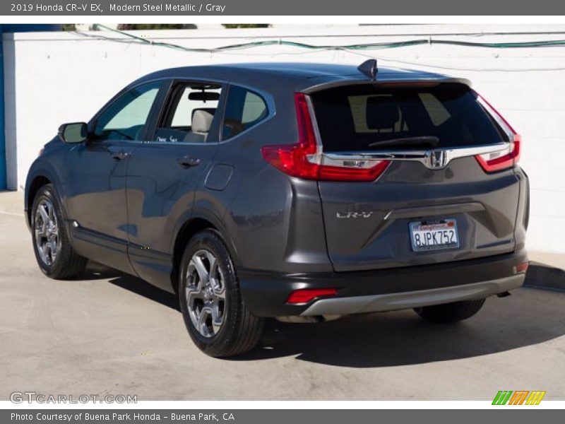 Modern Steel Metallic / Gray 2019 Honda CR-V EX