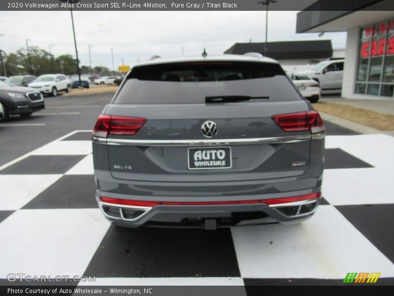 Pure Gray / Titan Black 2020 Volkswagen Atlas Cross Sport SEL R-Line 4Motion