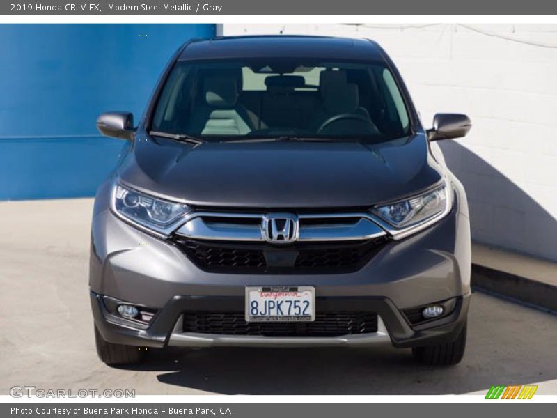 Modern Steel Metallic / Gray 2019 Honda CR-V EX