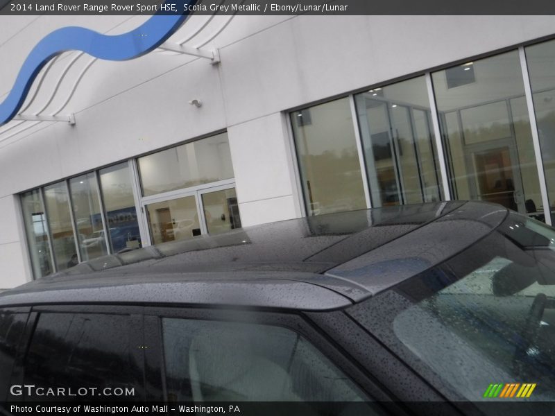 Scotia Grey Metallic / Ebony/Lunar/Lunar 2014 Land Rover Range Rover Sport HSE