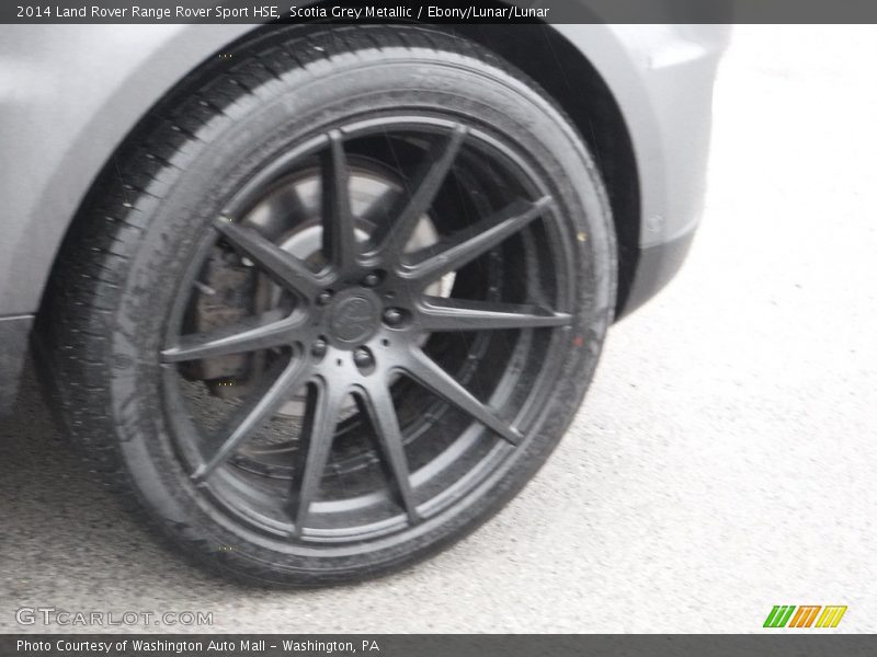 Scotia Grey Metallic / Ebony/Lunar/Lunar 2014 Land Rover Range Rover Sport HSE