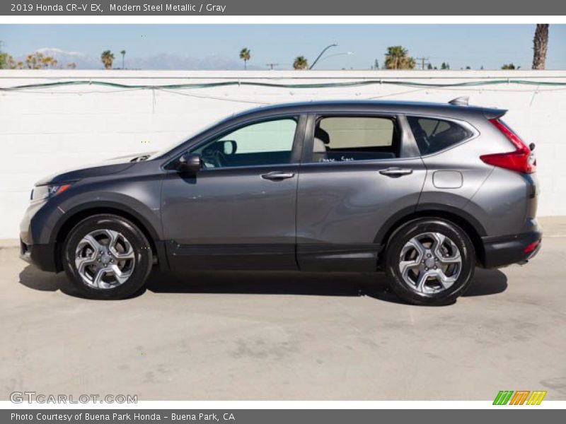 Modern Steel Metallic / Gray 2019 Honda CR-V EX