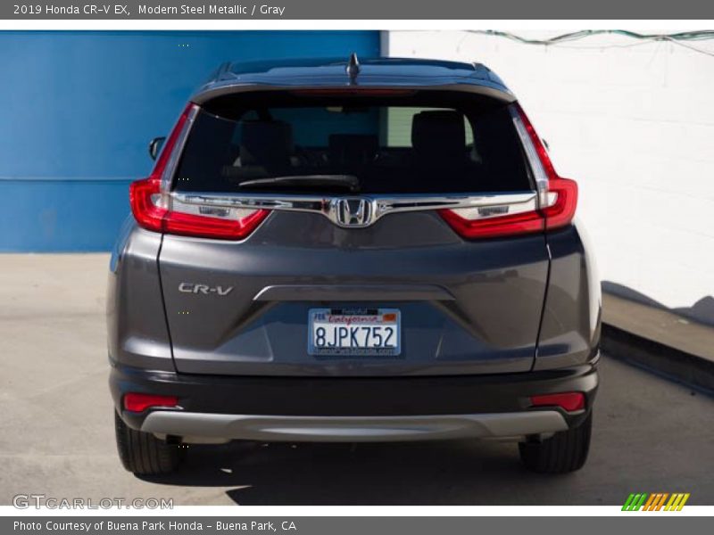 Modern Steel Metallic / Gray 2019 Honda CR-V EX