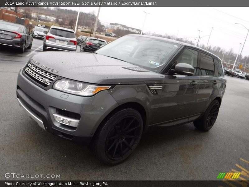 Scotia Grey Metallic / Ebony/Lunar/Lunar 2014 Land Rover Range Rover Sport HSE