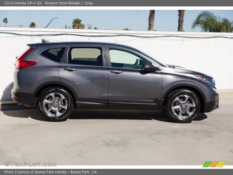 Modern Steel Metallic / Gray 2019 Honda CR-V EX