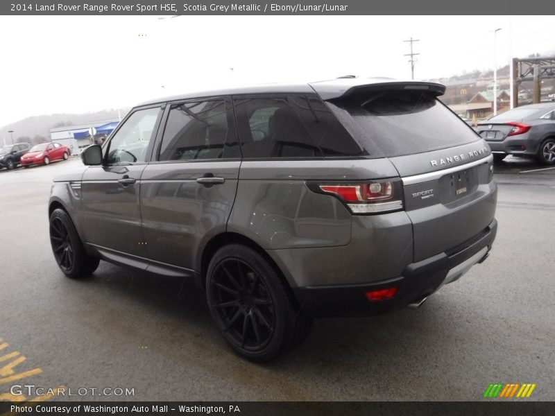 Scotia Grey Metallic / Ebony/Lunar/Lunar 2014 Land Rover Range Rover Sport HSE