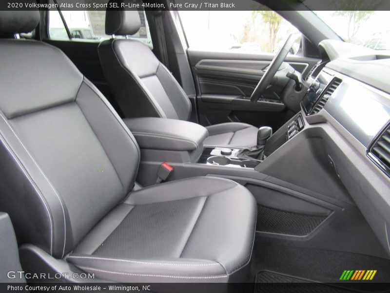 Front Seat of 2020 Atlas Cross Sport SEL R-Line 4Motion