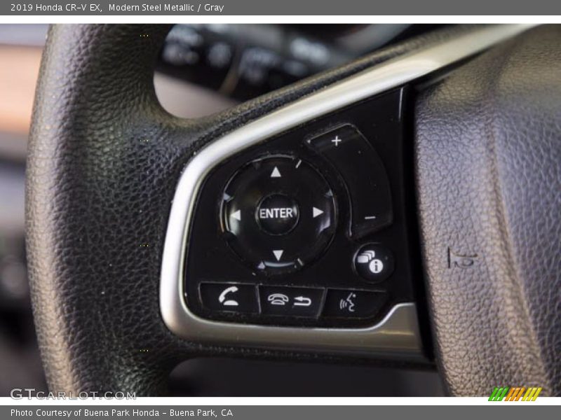 Modern Steel Metallic / Gray 2019 Honda CR-V EX