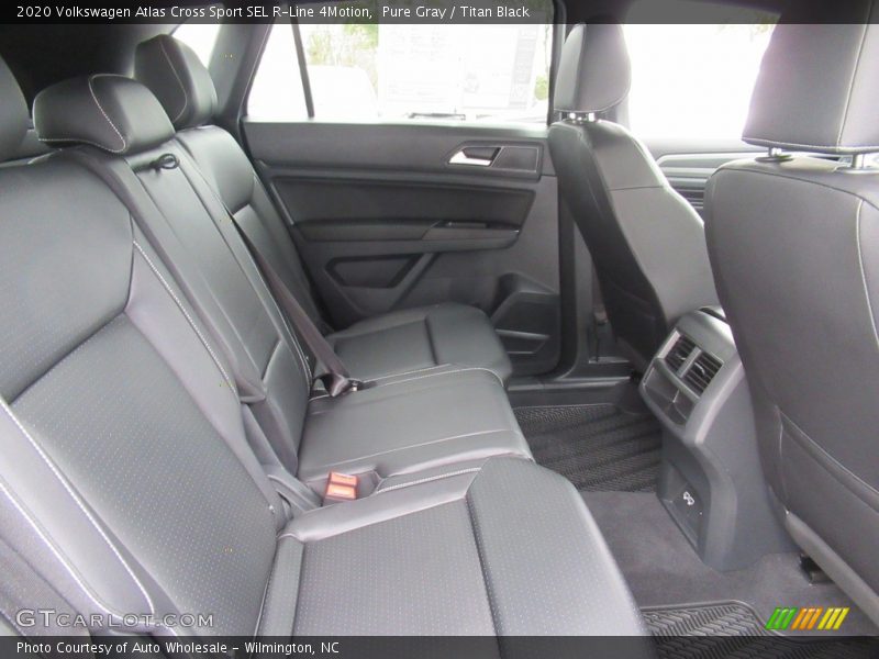 Rear Seat of 2020 Atlas Cross Sport SEL R-Line 4Motion