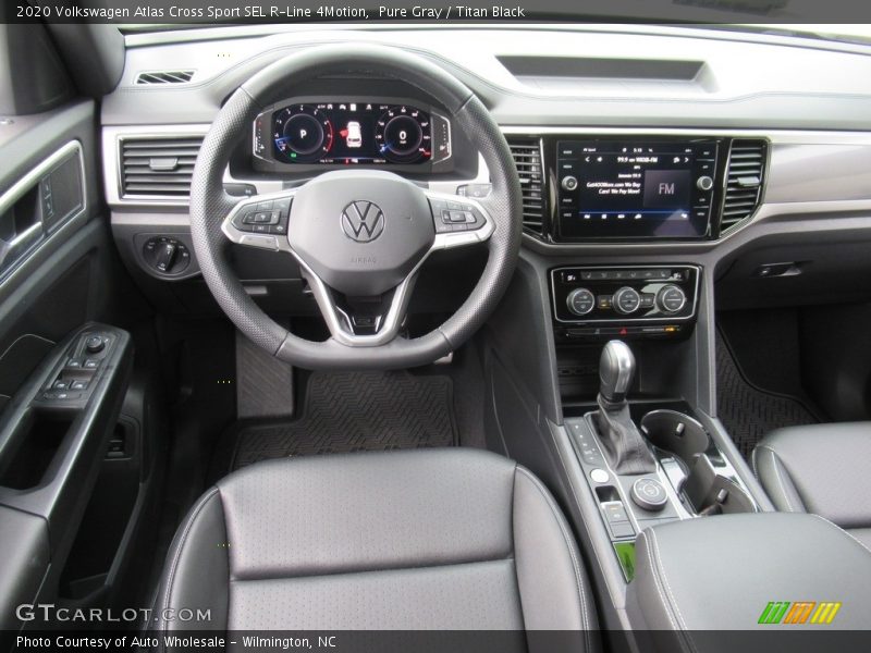 Dashboard of 2020 Atlas Cross Sport SEL R-Line 4Motion