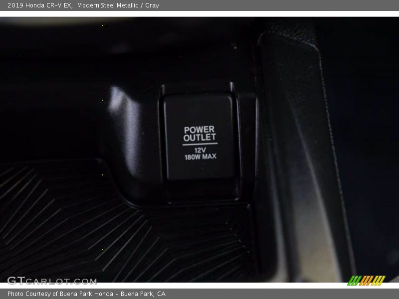 Modern Steel Metallic / Gray 2019 Honda CR-V EX