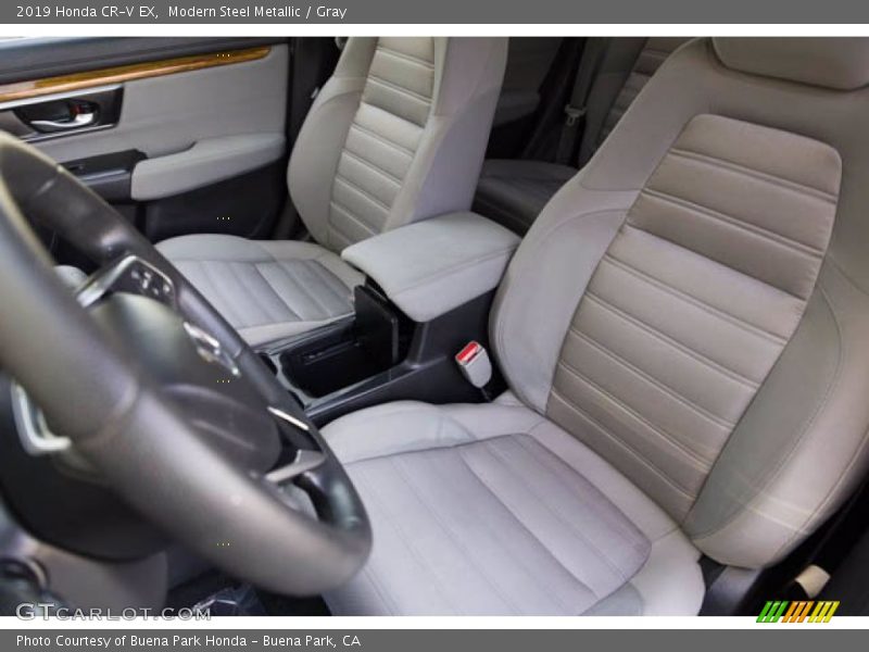 Modern Steel Metallic / Gray 2019 Honda CR-V EX