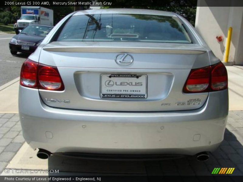 Mercury Silver Metallic / Ash Gray 2006 Lexus GS 300 AWD