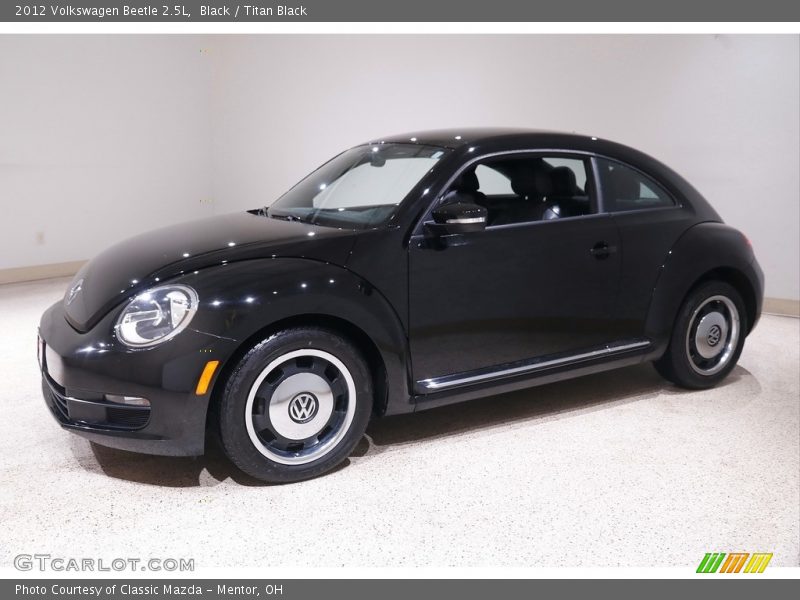 Black / Titan Black 2012 Volkswagen Beetle 2.5L