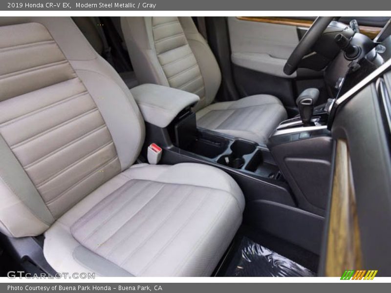Modern Steel Metallic / Gray 2019 Honda CR-V EX