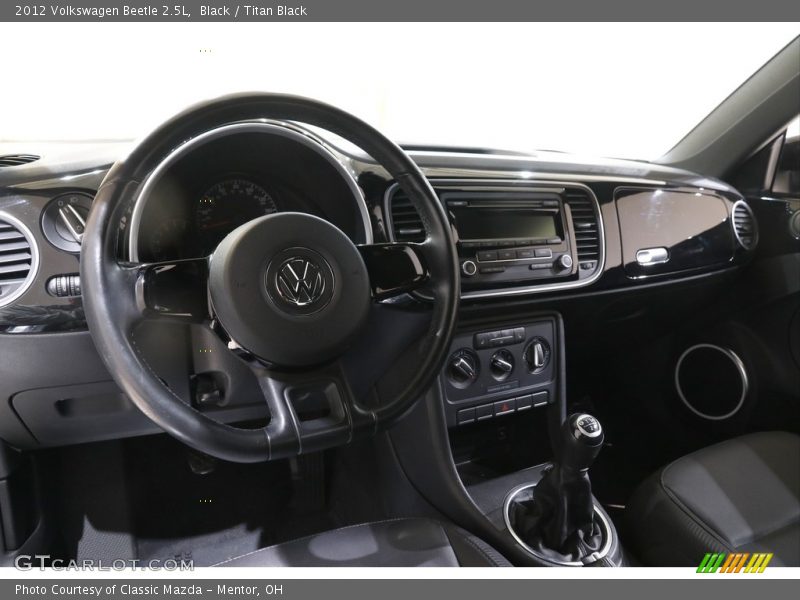 Black / Titan Black 2012 Volkswagen Beetle 2.5L