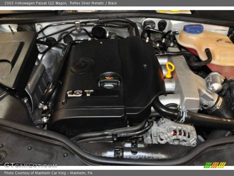 Reflex Silver Metallic / Black 2003 Volkswagen Passat GLS Wagon