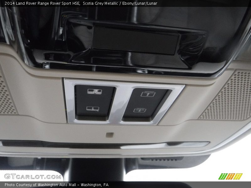 Scotia Grey Metallic / Ebony/Lunar/Lunar 2014 Land Rover Range Rover Sport HSE
