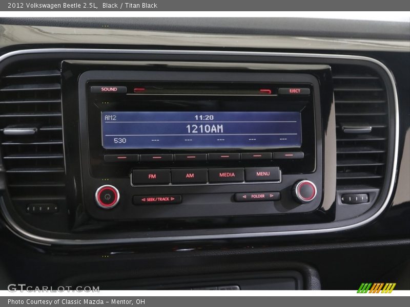 Black / Titan Black 2012 Volkswagen Beetle 2.5L