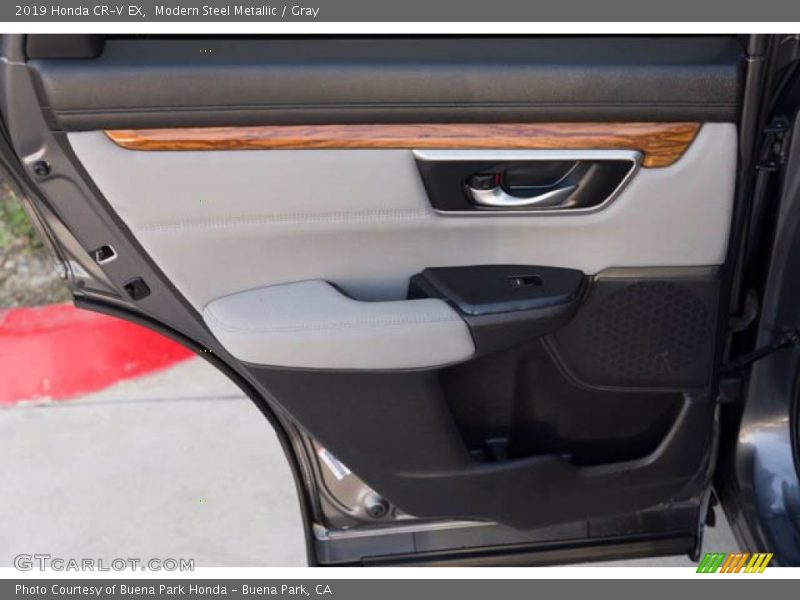 Modern Steel Metallic / Gray 2019 Honda CR-V EX