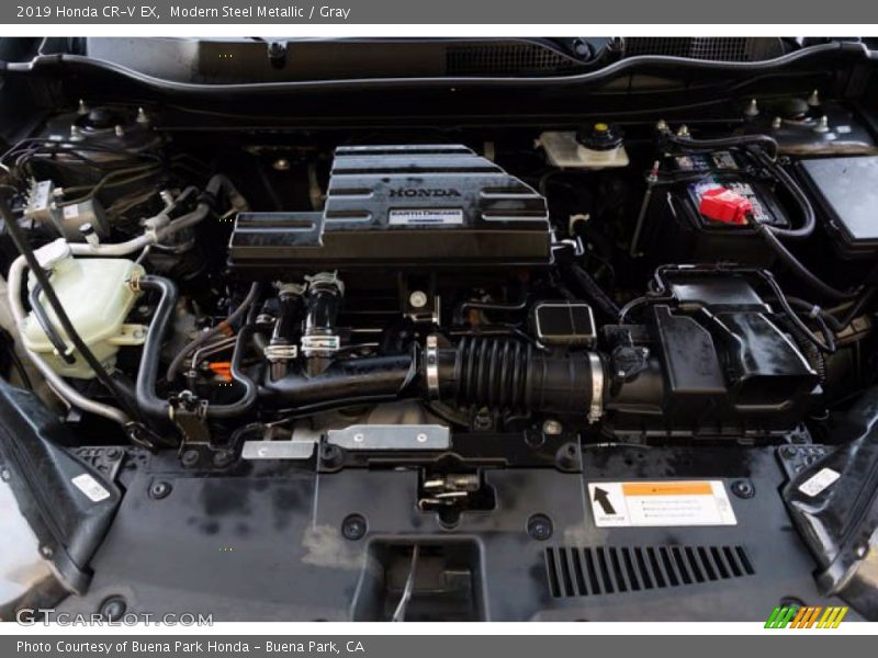 Modern Steel Metallic / Gray 2019 Honda CR-V EX