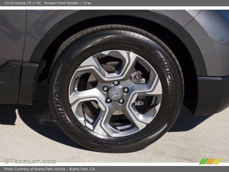 Modern Steel Metallic / Gray 2019 Honda CR-V EX