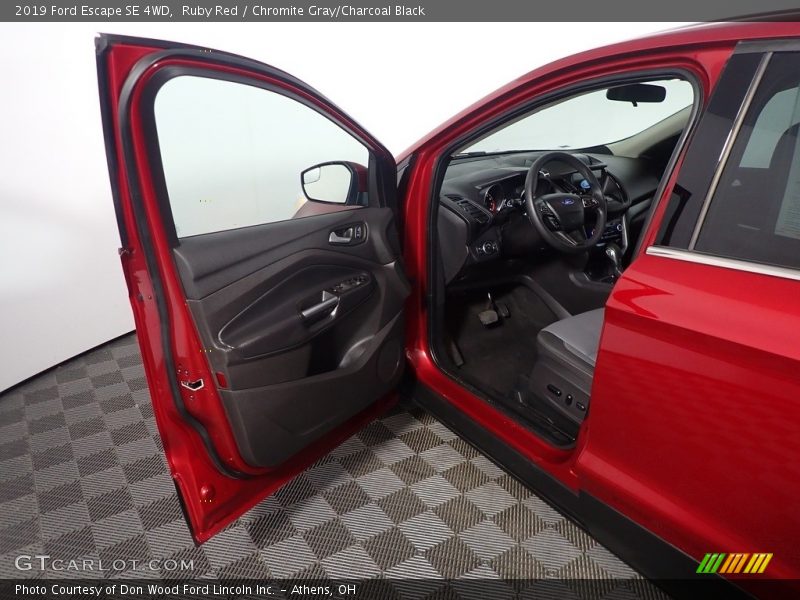 Ruby Red / Chromite Gray/Charcoal Black 2019 Ford Escape SE 4WD