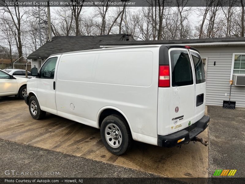 Summit White / Medium Pewter 2011 Chevrolet Express 1500 Work Van