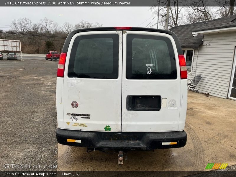Summit White / Medium Pewter 2011 Chevrolet Express 1500 Work Van