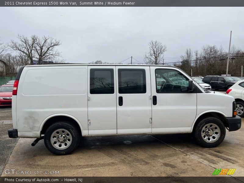 Summit White / Medium Pewter 2011 Chevrolet Express 1500 Work Van