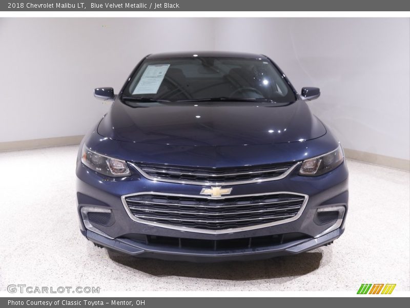 Blue Velvet Metallic / Jet Black 2018 Chevrolet Malibu LT