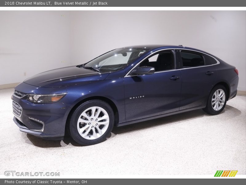 Blue Velvet Metallic / Jet Black 2018 Chevrolet Malibu LT