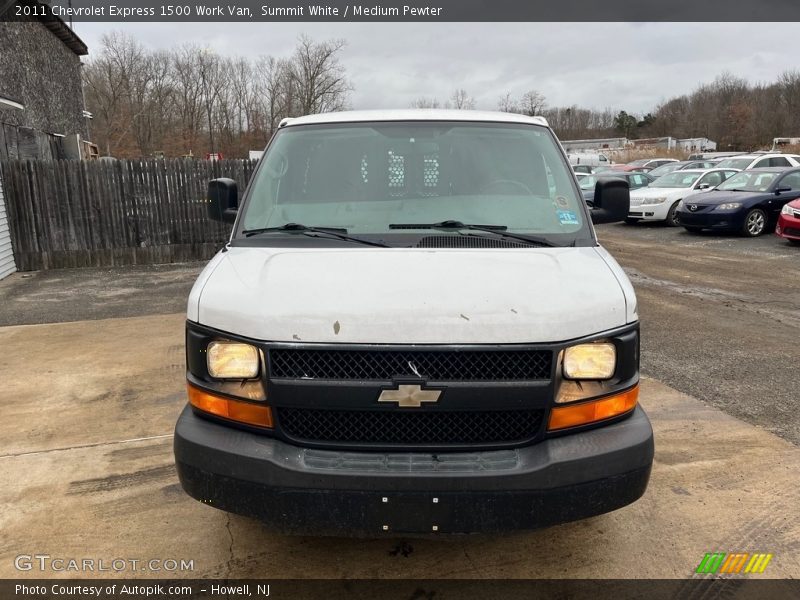 Summit White / Medium Pewter 2011 Chevrolet Express 1500 Work Van