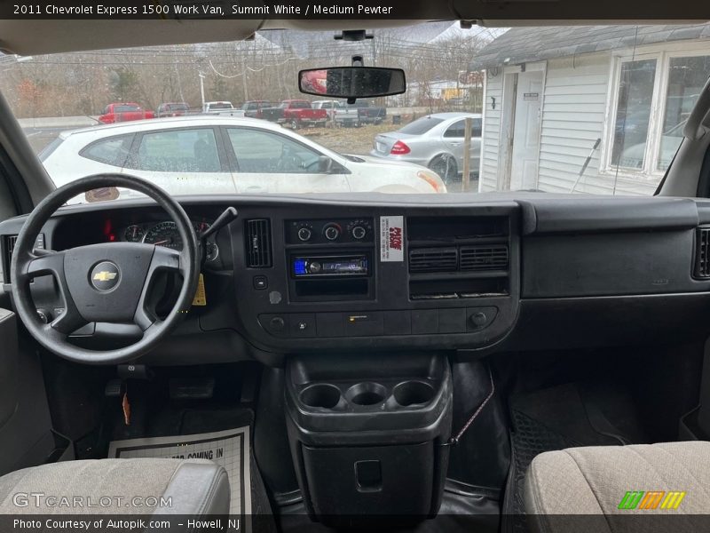 Summit White / Medium Pewter 2011 Chevrolet Express 1500 Work Van