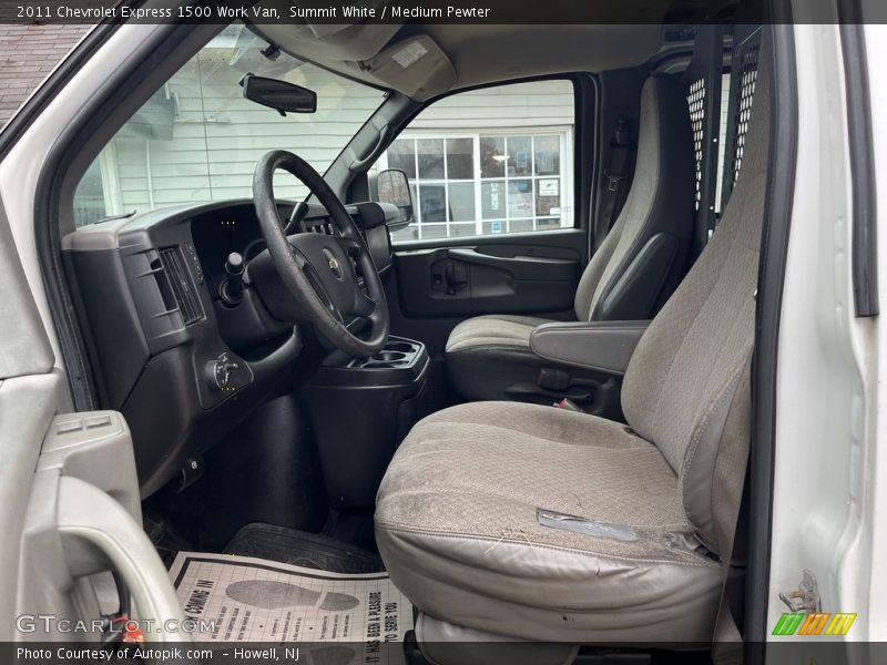 Summit White / Medium Pewter 2011 Chevrolet Express 1500 Work Van