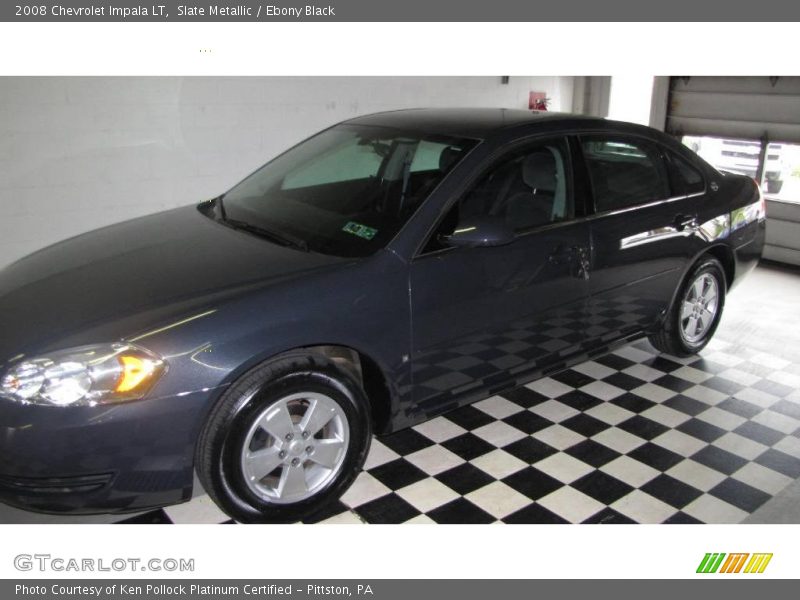 Slate Metallic / Ebony Black 2008 Chevrolet Impala LT