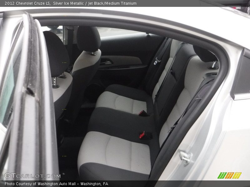 Silver Ice Metallic / Jet Black/Medium Titanium 2012 Chevrolet Cruze LS