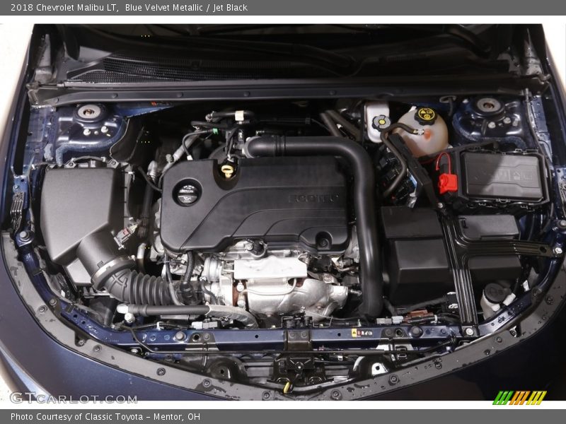 Blue Velvet Metallic / Jet Black 2018 Chevrolet Malibu LT
