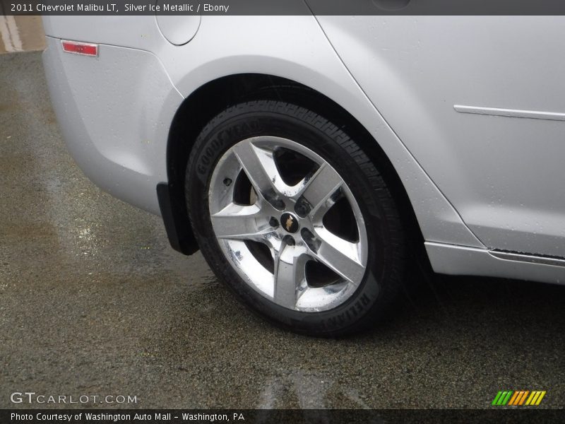 Silver Ice Metallic / Ebony 2011 Chevrolet Malibu LT