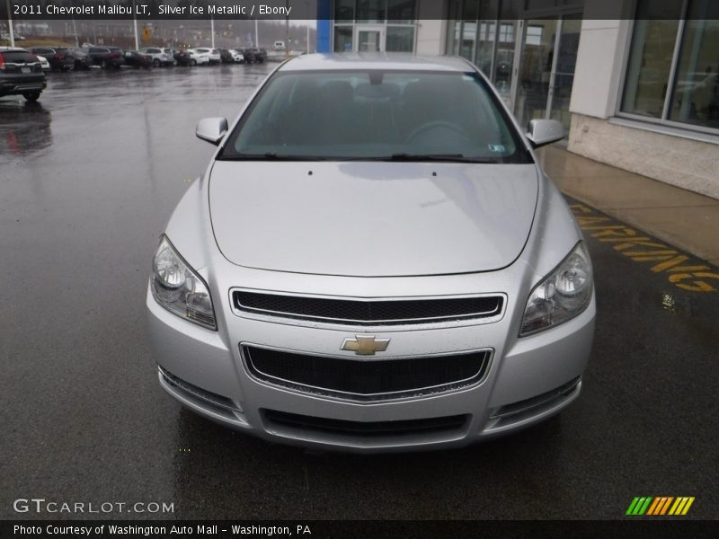 Silver Ice Metallic / Ebony 2011 Chevrolet Malibu LT