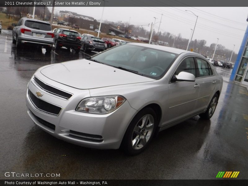 Silver Ice Metallic / Ebony 2011 Chevrolet Malibu LT
