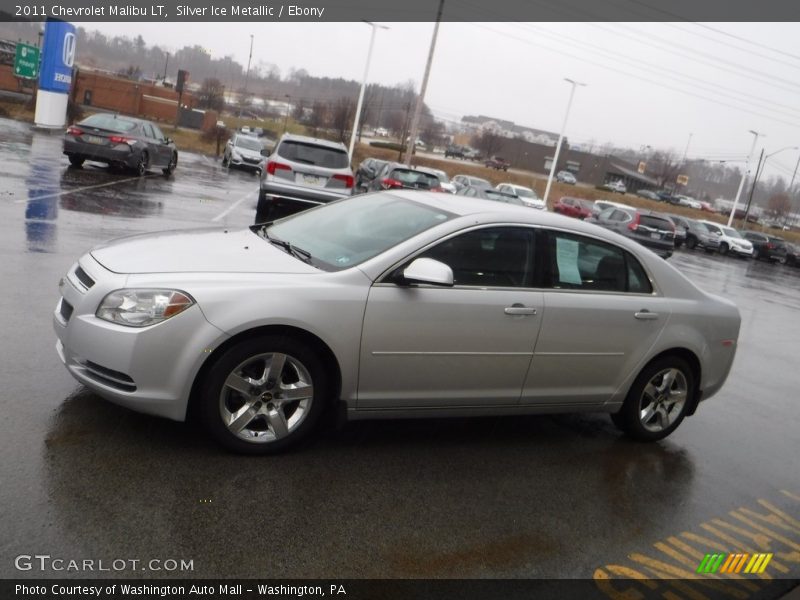 Silver Ice Metallic / Ebony 2011 Chevrolet Malibu LT
