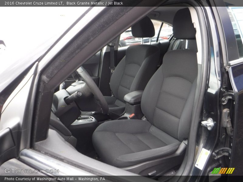Black Granite Metallic / Jet Black 2016 Chevrolet Cruze Limited LT