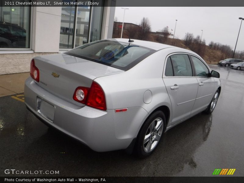 Silver Ice Metallic / Ebony 2011 Chevrolet Malibu LT