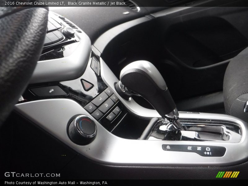 Black Granite Metallic / Jet Black 2016 Chevrolet Cruze Limited LT