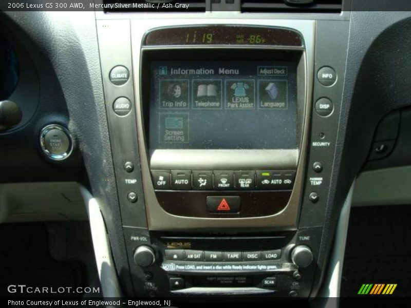 Mercury Silver Metallic / Ash Gray 2006 Lexus GS 300 AWD