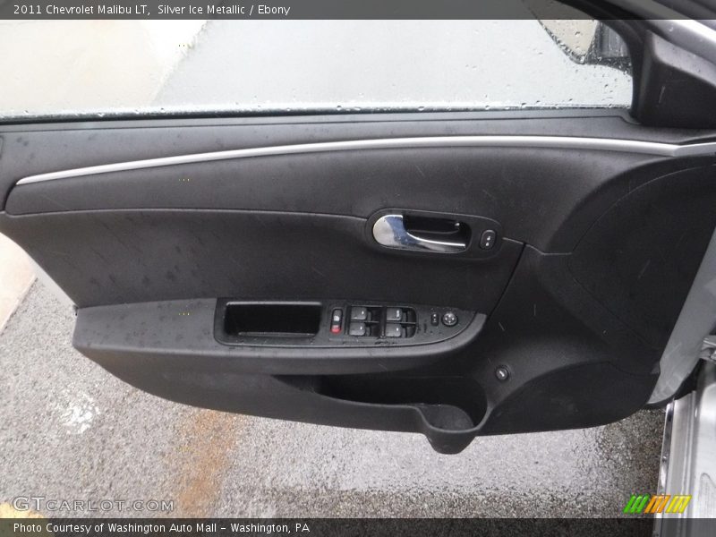 Silver Ice Metallic / Ebony 2011 Chevrolet Malibu LT